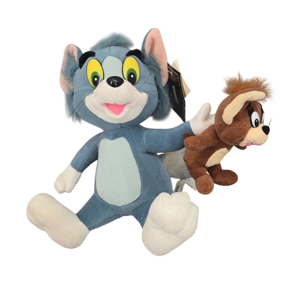 Vintage 1997 Tom and Jerry Plush Cartoon Network Classics Chosun 01297 NWT